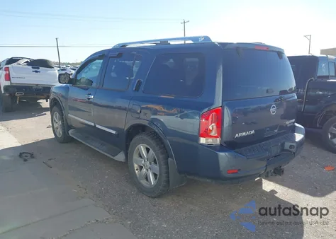 2014 Nissan Armada Platinum from USA, damaged, VIN 5N1BA0NEXEN600511